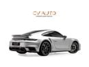 Porsche 911 Turbo S 3.8L (640 HP) Coupe | With Upgraded Akrapovic Titanium Exhaust | GCC Spec | With Warranty