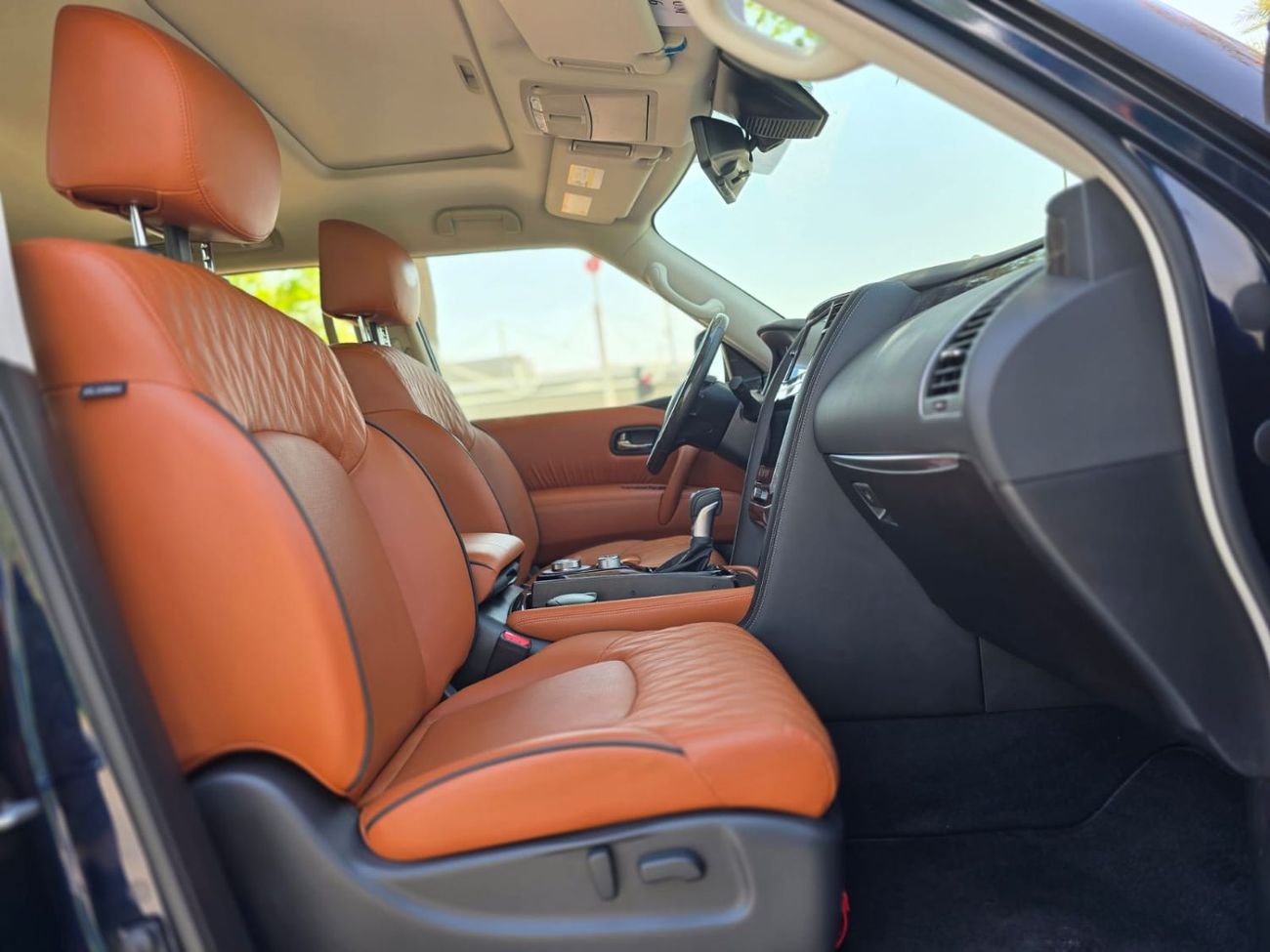 Nissan Patrol SE PLATINUM CITY 2021 GCC VERY LOW MILEAGE SINGLE OWNER IN MINT CONDITION