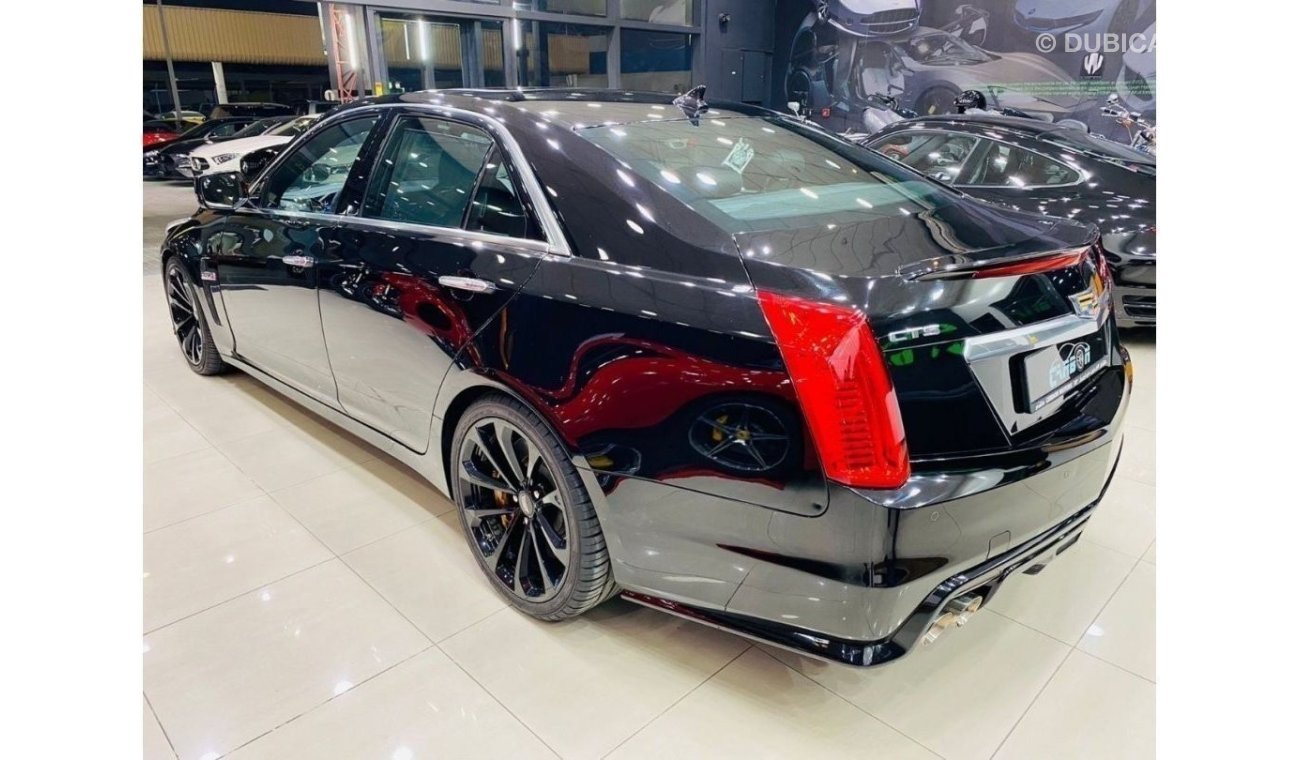 Cadillac CTS V V CADILLAC CTS-V 2016 GCC CAR IN VERY GOOD CONDITION FULL SERVICE HISTORY FOR 165K AED