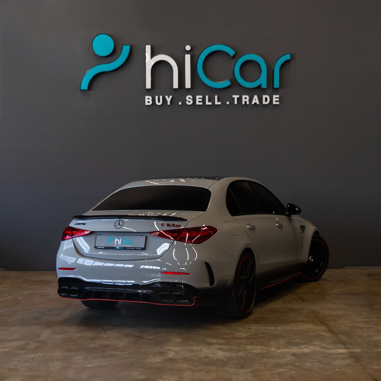 Mercedes-Benz C 63S AMG AED 8,240 pm • 0% Downpayment • AMG C63s E-Performance F1 Edition • Agency Warranty and Service Pack