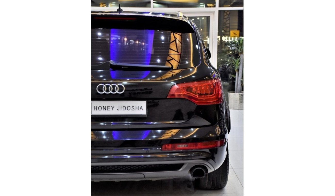 Audi Q7 EXCELLENT DEAL for our Audi Q7 SUPERCHARGED ( 2014 Model ) in Black Color GCC Specs