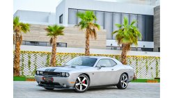 Dodge Challenger SRT8 Manual 6.4L V8 | 1,758 P.M (4 Years) | 0% Downpayment | Full Option | Immaculate Condition