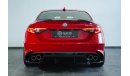 ألفا روميو جوليا 2018 Alfa Romeo Giulia Quadrifoglio / 5yrs,120k kms Warranty & Service