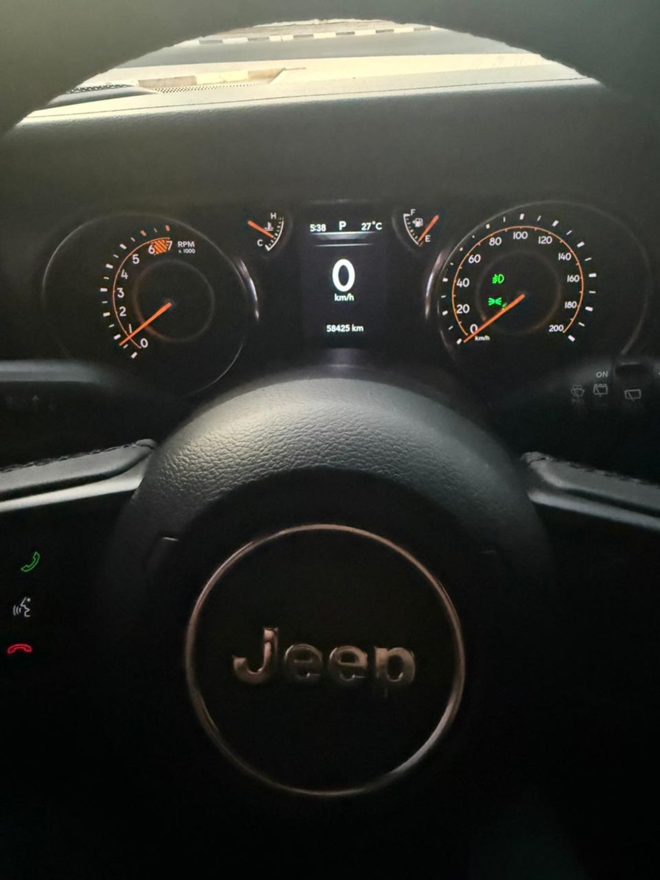 جيب رانجلر Sport 3.6L A/T (5 Seater)