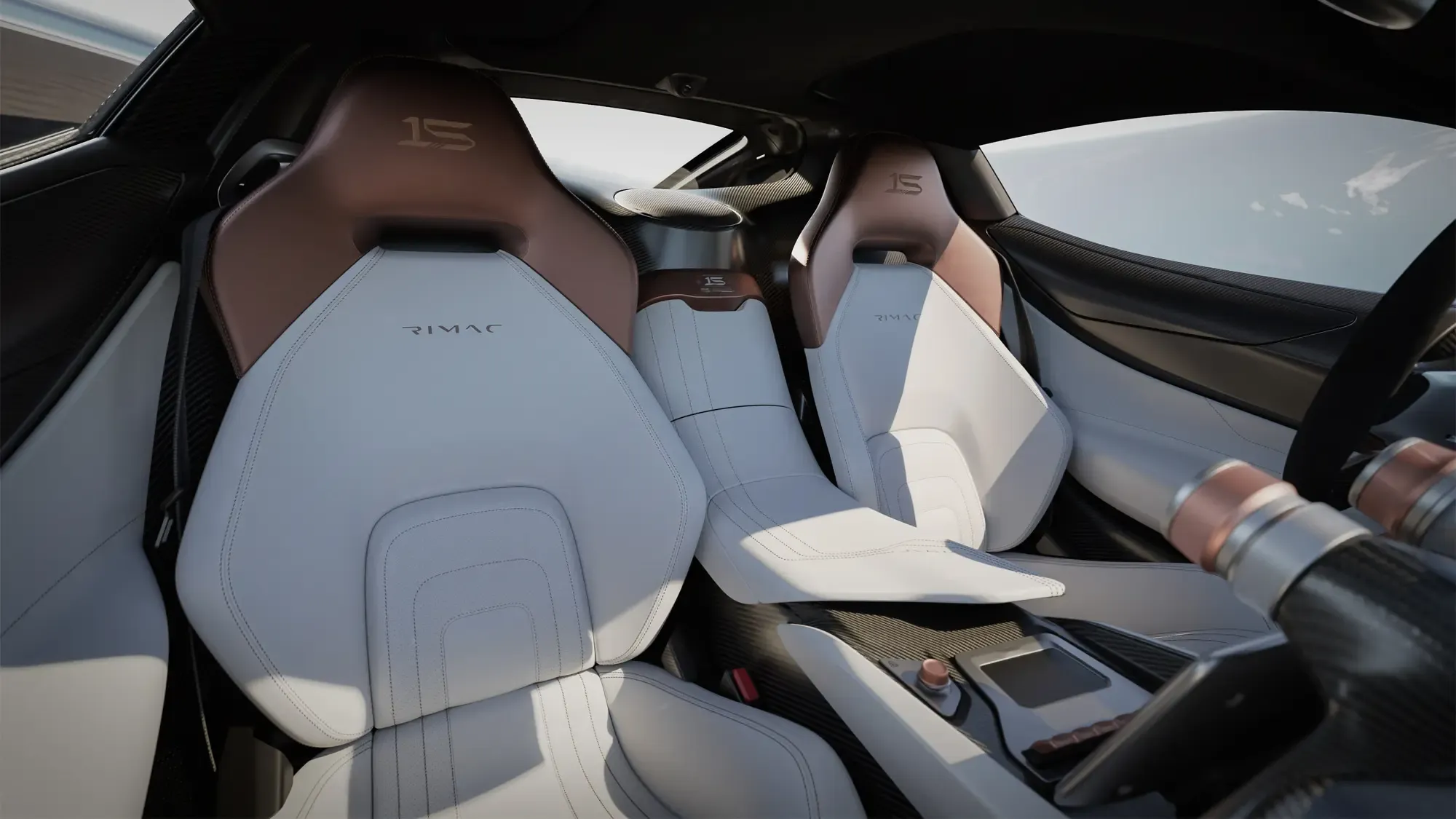 Rimac Nevera interior - Seats