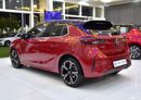 Opel Corsa EXCELLENT DEAL for our Opel Corsa 1.2L ( 2023 Model ) in Red Color GCC Specs