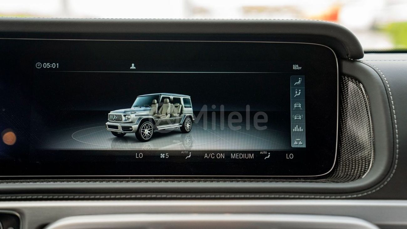 مرسيدس بنز G 63 AMG .0L PETROL: MAGNO BLACK WITH NIGHT PACKAGE, CARBON INTERIOR, NEW CAR!!