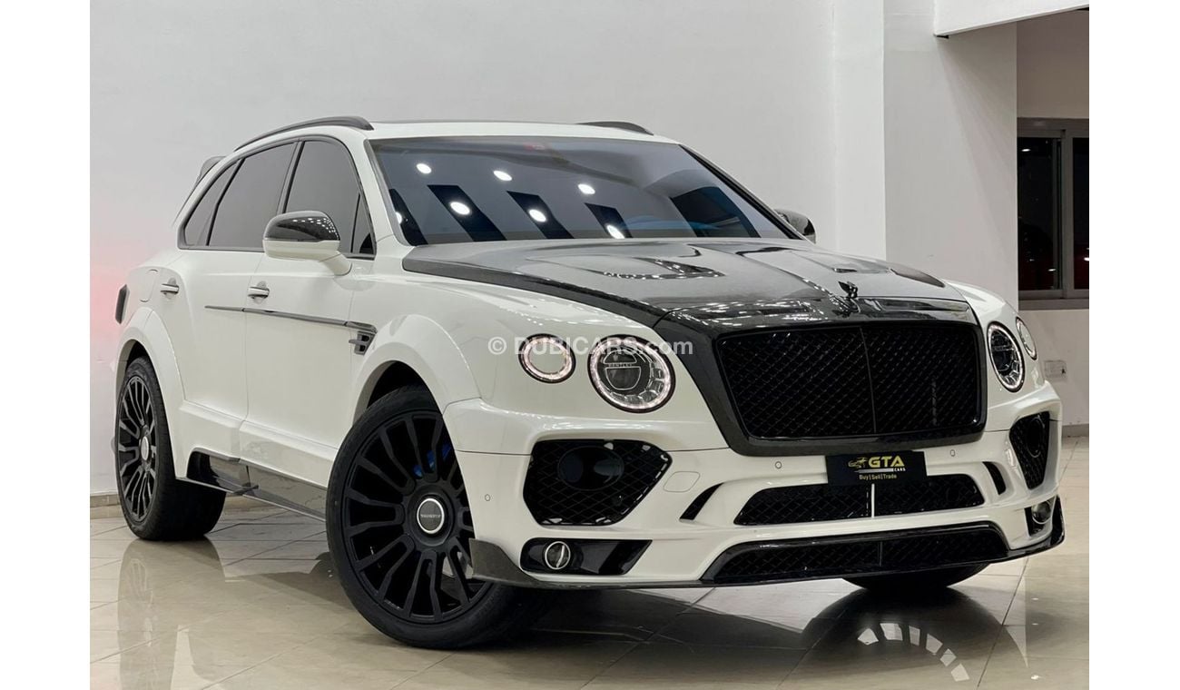 Bentley Bentayga Special Edition 2017 Bentley Bentayga Mansory W12, Only 1 in UAE Special Blue Interior, Full History