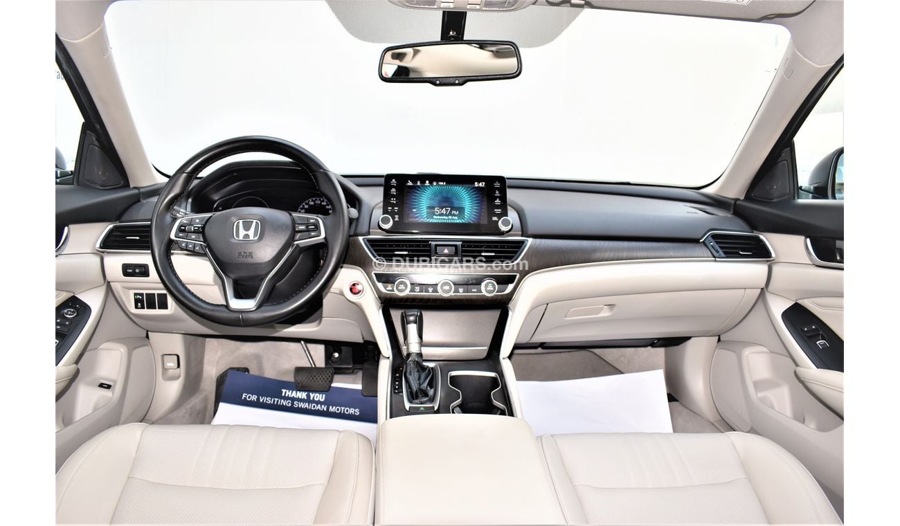Honda Accord AED 1679 PM EXL 1.5 TC GCC DEALER WARRANTY