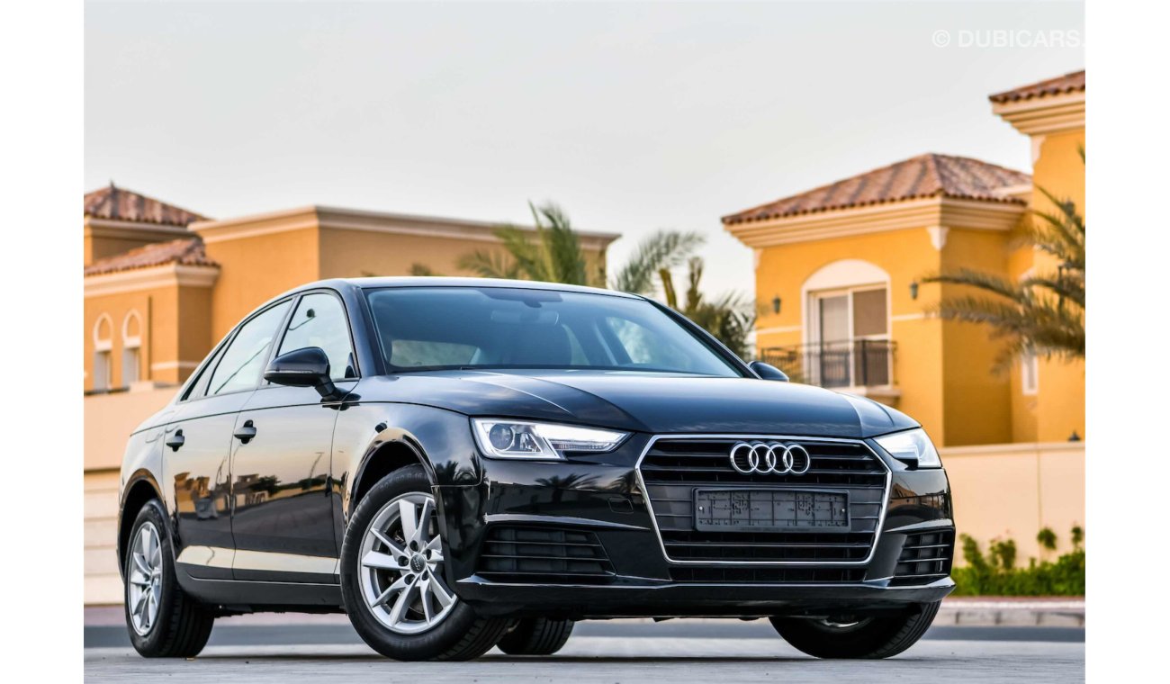 Audi A4 - 2017 - Low Mileage! - AED 1,742 per month - 0% Downpayment