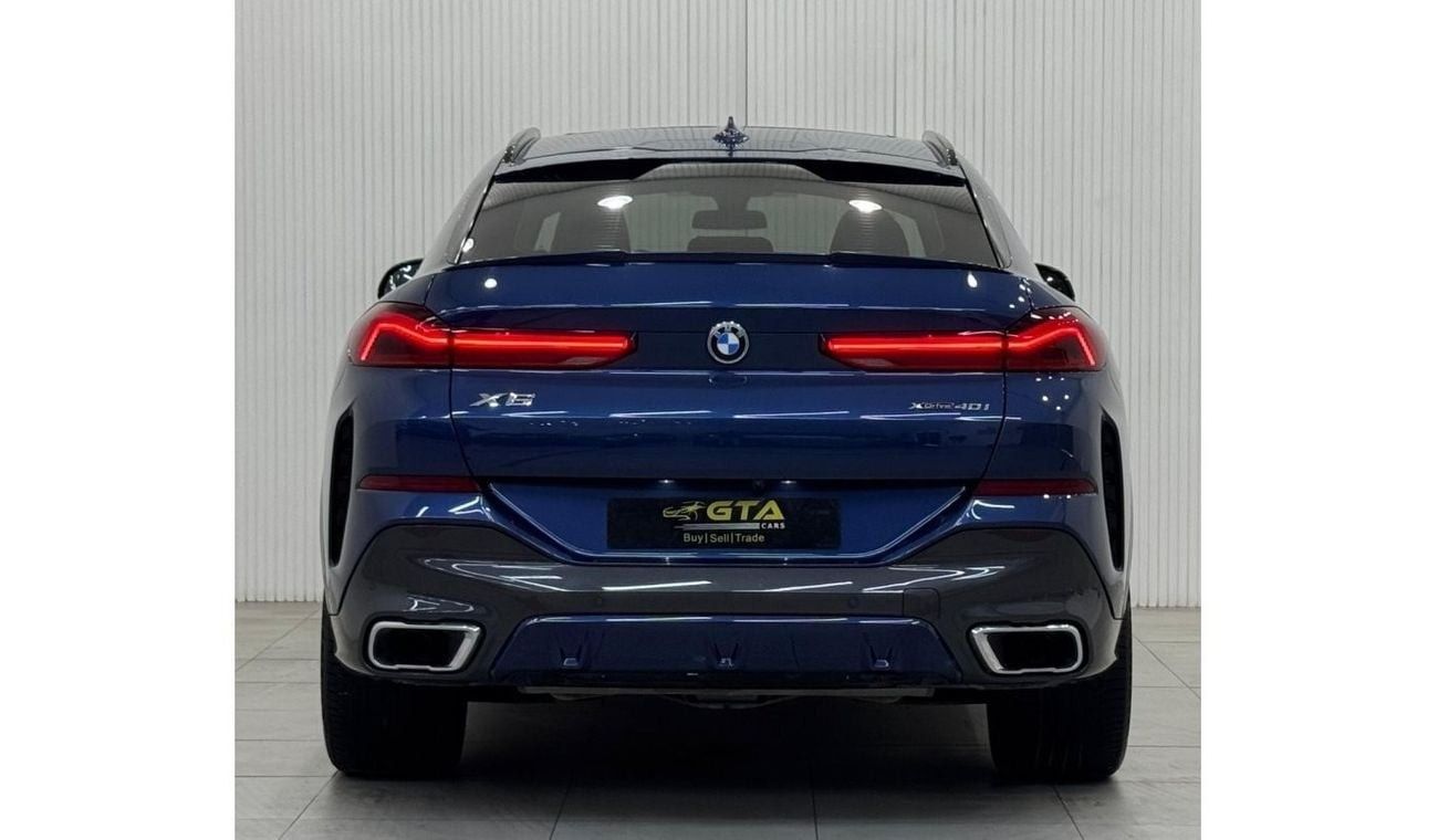 بي أم دبليو X6 xDrive40i Luxury M Sport Package 3.0L 2022 BMW X6 xDrive40i MSport, 5 Years Agency Warranty + Servic