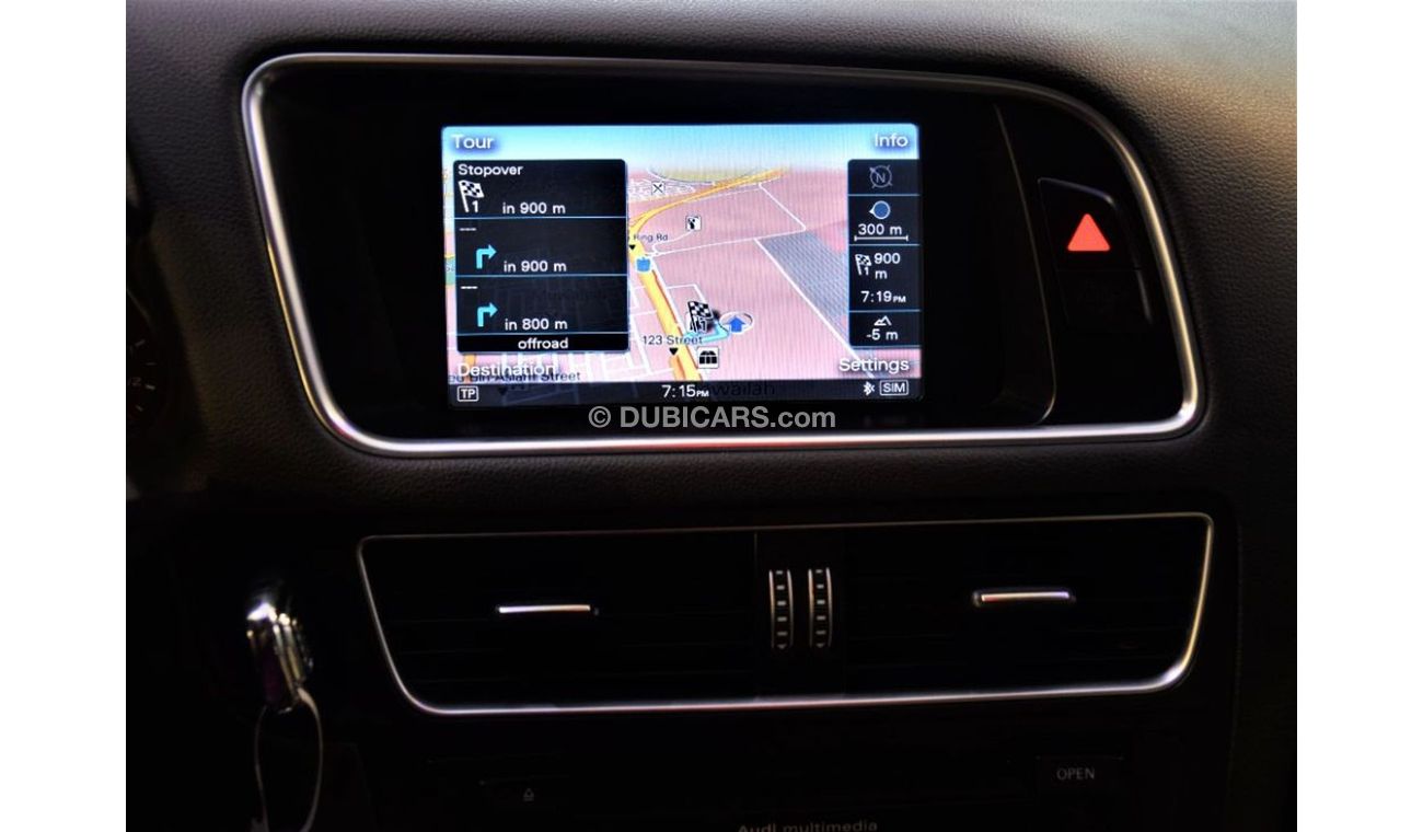 Audi Q5 AMAZING Audi Q5 S-Line Quattro 2013 Model!! in White Color! GCC Specs