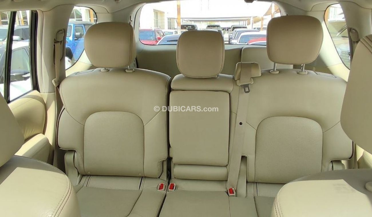 Nissan Patrol 1 فل ابوشن رادار خمس مارات on 1 radar control track electric chairs rear screens five cameras withou