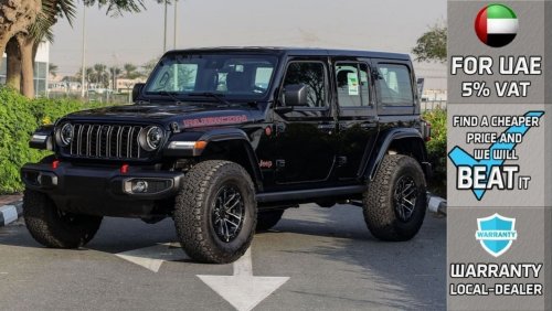 Jeep Wrangler Unlimited Rubicon Xtreme V6 3.6L , 2024 GCC , 0Km , With 3 Yrs or 60K Km WNTY @Official Dealer