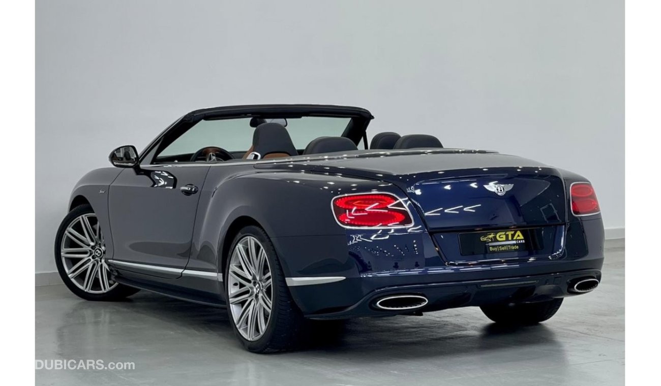 بنتلي كونتيننتال جي تي سي 2015 Bentley Continental GT Speed, Full Bentley History, Warranty 2022 / Service contract, GCC