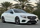 Mercedes-Benz E 200 Coupe Mercedes E200 coupe Model 2019 Gcc specs