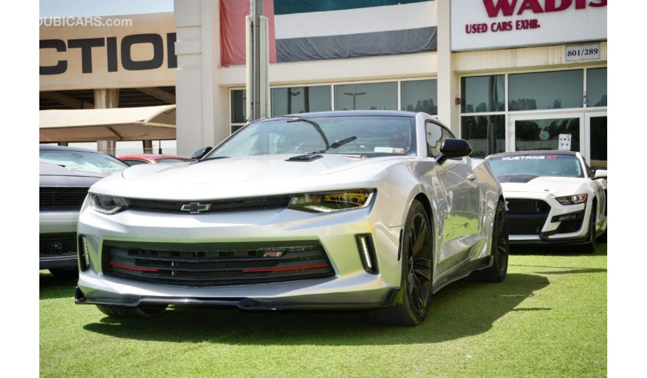 شيفروليه كامارو CAMARO/RS/V6/2018/ORIGINAL AIRBAGS/LEATHER SEATS/SUNROOF/VERY GOOD CONDITION