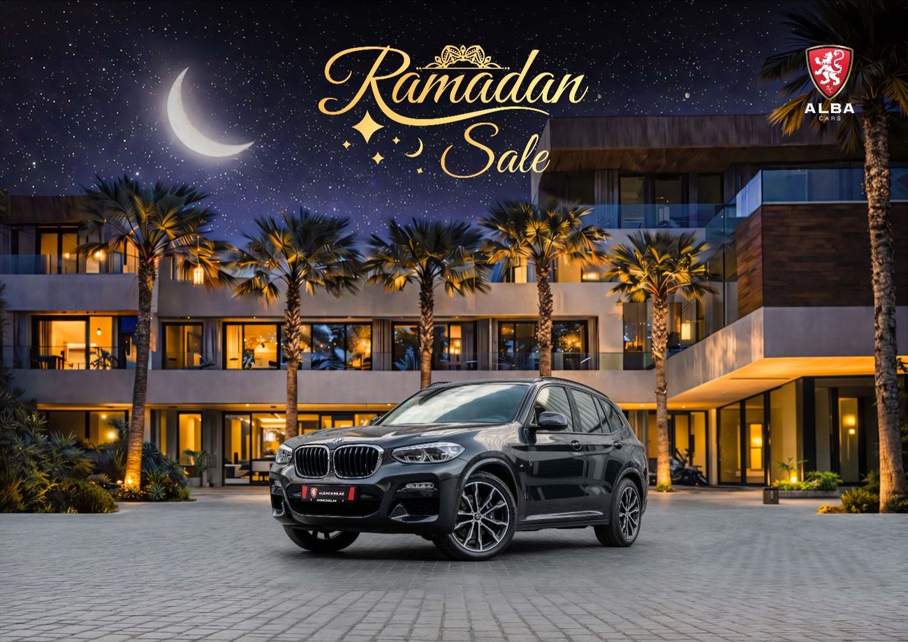 BMW X3 X3 xDrive30i M Sport | 2,409 P.M | 0% Downpayment | X3 M Sport | Low Kms!  | Ramadan Offer!