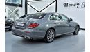 Mercedes-Benz E200 EXCELLENT DEAL for our Mercedes Benz E200 ( E450 Badge ) ( 2020 Model ) in Grey Color GCC Specs