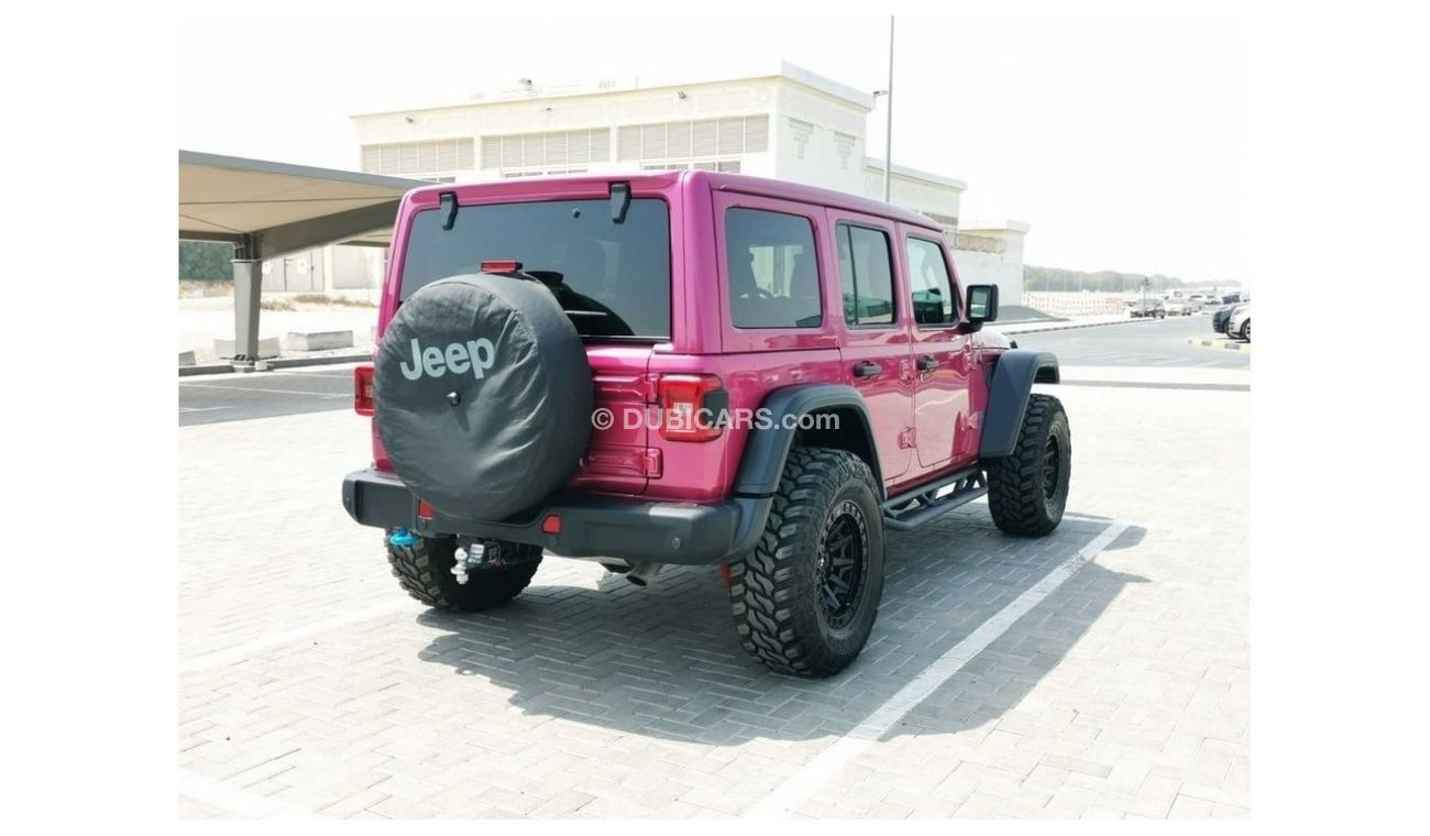 Jeep Wrangler Jeep Wrangler Unlimited Rubicon ( Hybrid ) - 2022 - Pink