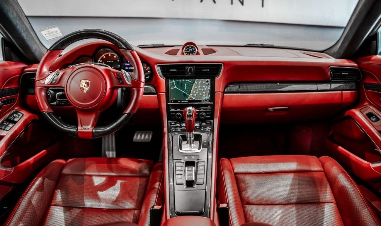 Porsche 911 2014 Porsche Turbo S, 2025 Porsche Warranty, Full Service History, Low KMs, GCC