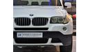 BMW X3 EXCELLENT DEAL for our BMW X3 3.0Si 2009 Model!! in White Color! GCC Specs