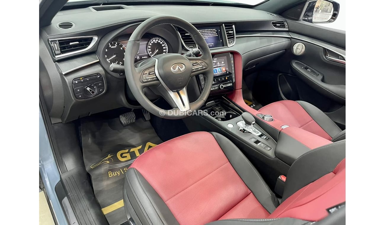 Infiniti QX55 2022 Infiniti QX55 AWD, Aug 2027 Infiniti Warranty, Aug 2025 Infiniti Service Contract, Low Kms, GCC