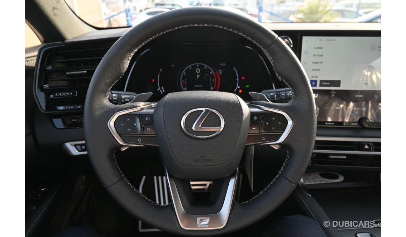 لكزس RX 350 Lexus RX350 F-Sport 2.4L, 4-cylinder, Turbo, AWD , Model 2023, Color Sonic Chrome