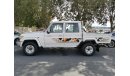 تويوتا لاند كروزر بيك آب 4.5L,V8,DIESEL,DOUBLE/CABIN,PICKUP,POWER WINDOW,DIFF LOCK,ALLO/WHEELS,OVER FENDERMT