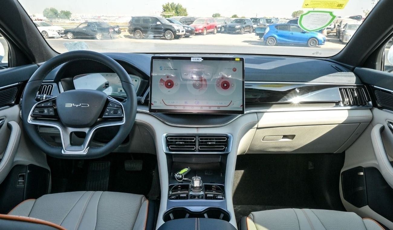 بي واي دي سونغ بلس Brand New BYD Song FlagShip EV 2024 For Export 184Power AT 2WD |WhiteBeige|N-SONG-PLUS-E-24|