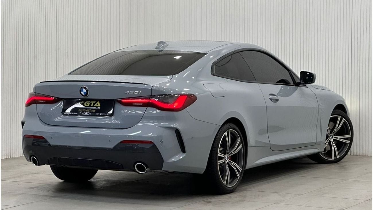 BMW 430i M Sport 2022 BMW 430i M-Sport Coupe, 2026 BMW Warranty + Service Pack, Low Kms, GCC