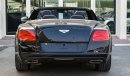 Bentley Continental GTC V12 Full Service History GCC