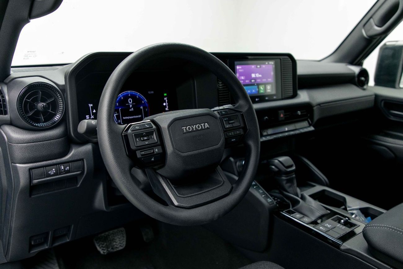 تويوتا برادو 2.4L - Attitude Black Inside Black | Export Only