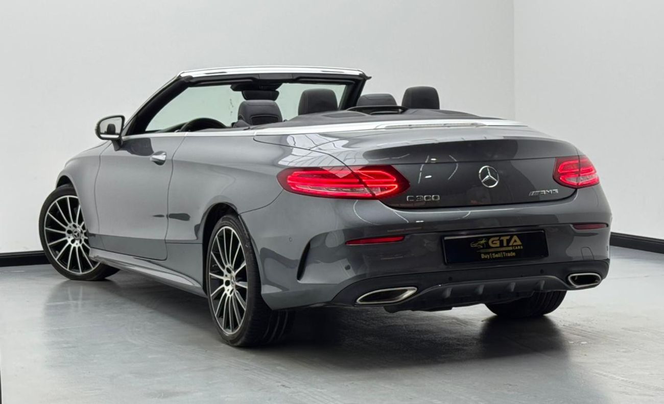 Mercedes-Benz C 300 AMG Pack 2.0L 2018 Mercedes-Benz C300 AMG Convertible, 1 Year Warranty, Mercedes Service History, GC