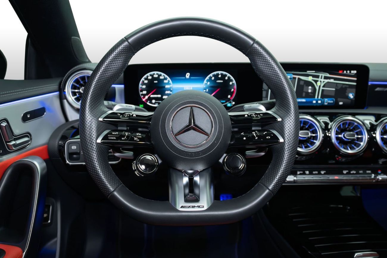 مرسيدس بنز CLA 35 AMG Gargash Mercedes-Benz Service and Warranty Package | 0% Downpayment | AED 3,162 P/M