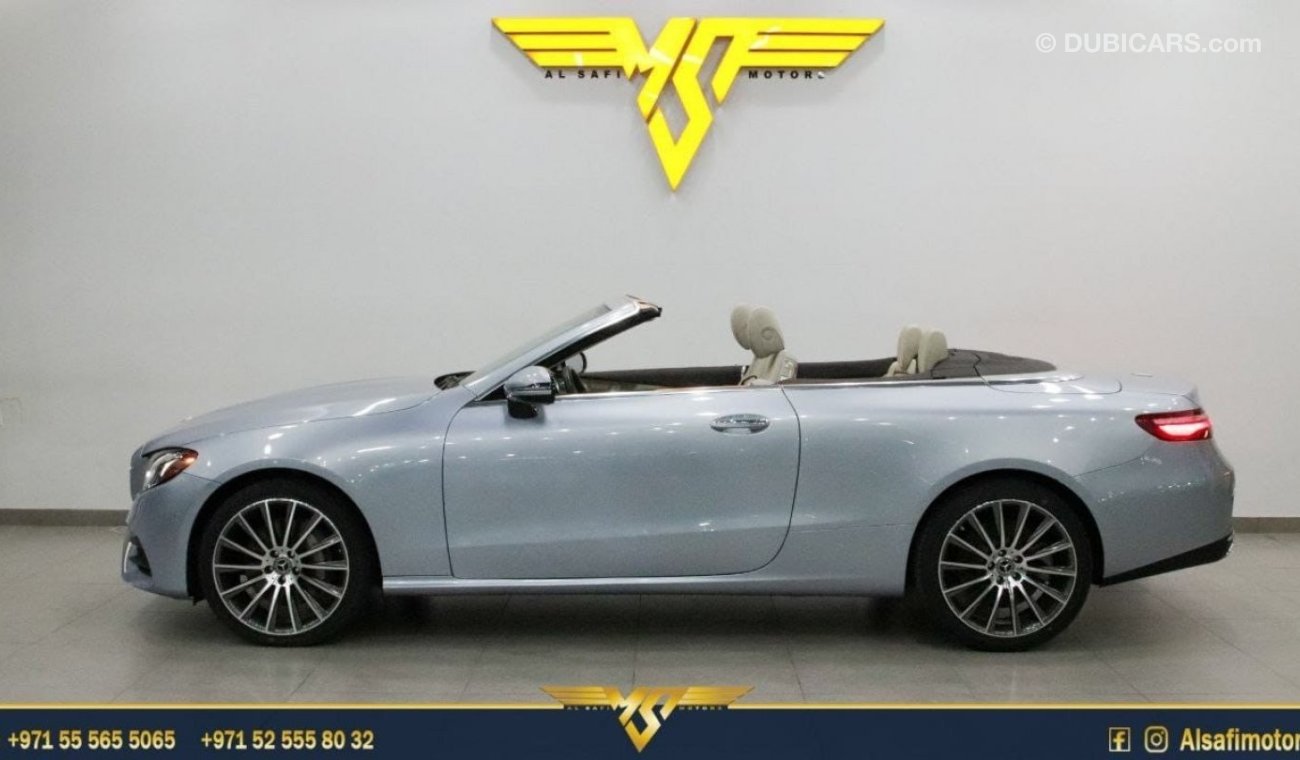 مرسيدس بنز E 400 كوبيه SOFT TOP CONVERTIBLE - 2018 - UNDER WARRANTY - IMMACUALTE CONDITION