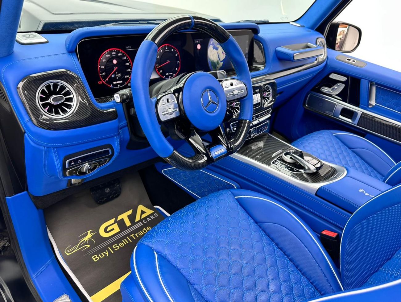 Mercedes-Benz G 63 AMG Std 4.0L 2020 Mercedes-Benz G63 AMG, Brabus Kit, 1 Year Unlimited KM Warranty, Full Service History