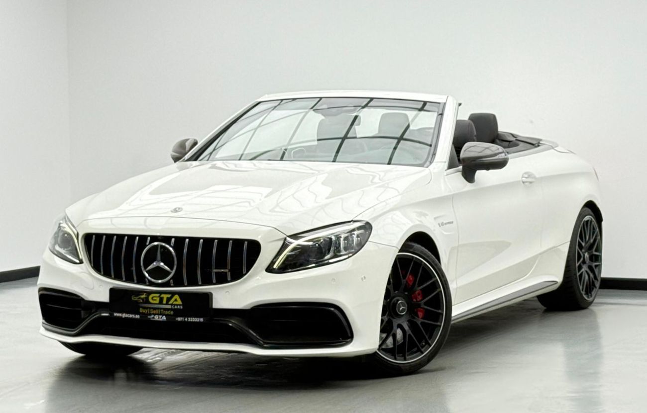 مرسيدس بنز C 63 S 2019 Mercedes Benz C63 S AMG Cabriolet, Warranty, Excellent Condition, GCC