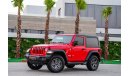 Jeep Wrangler Sport | 2,722 P.M | 0% Downpayment | Impeccable Condition!