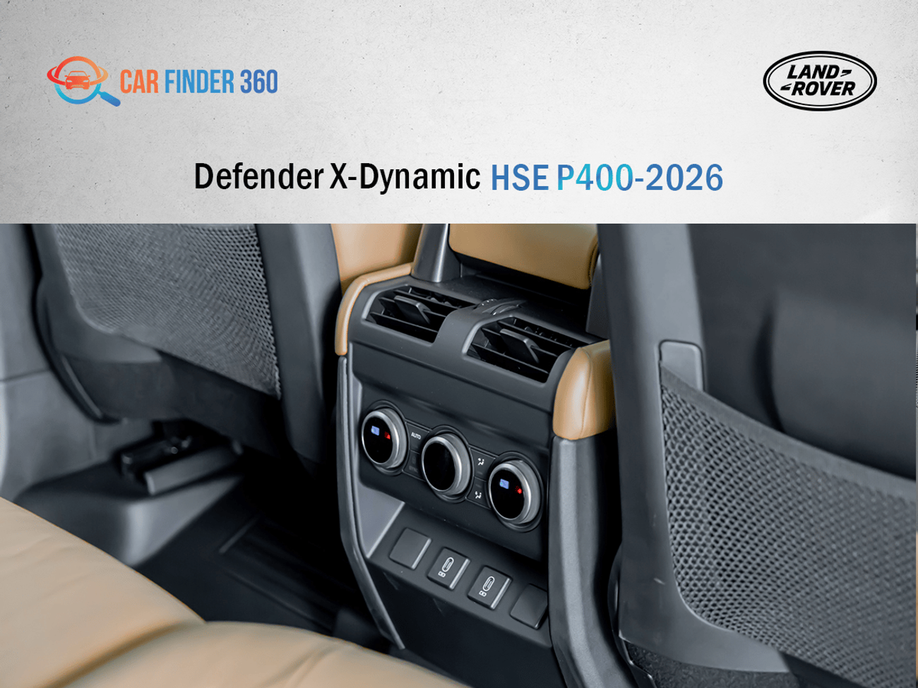 Land Rover Defender Land Rover Defender X-Dynamic HSE P400  -  2026 - GCC(Export only)