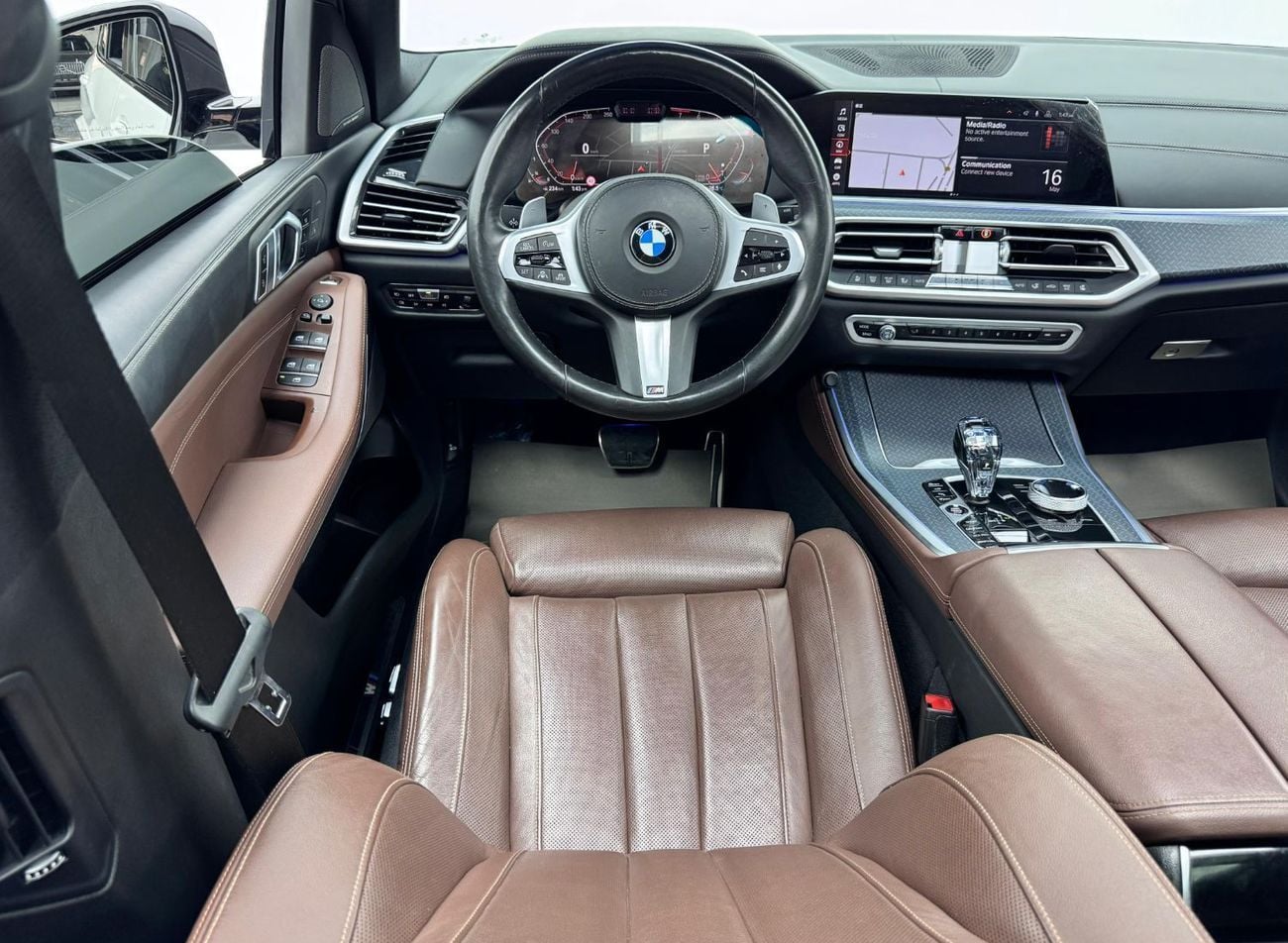 BMW X5 40i M Sport 3.0L 2021 BMW X5 xDrive40i M-Sport Hamann Kit, BMW Warranty, BMW Service History, GCC