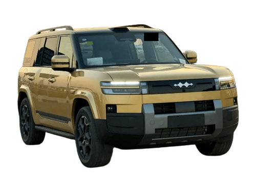 BYD Leopard Titanium 7 ECTGLD002 - 2025 BYD Leopard 7 Flagship HEV Gold w Beige - Chinese