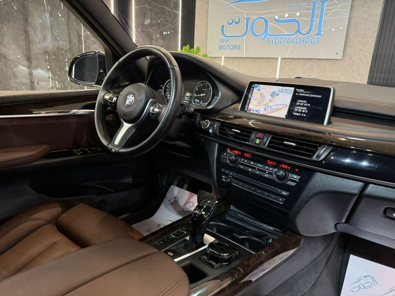 بي أم دبليو X5 50i Luxury 4.4L (7 Seater) AMAZING BMW X5 V8 || 7 SEATS || FULL OPTIONS || GCC II ACCIDENTS FREE I|