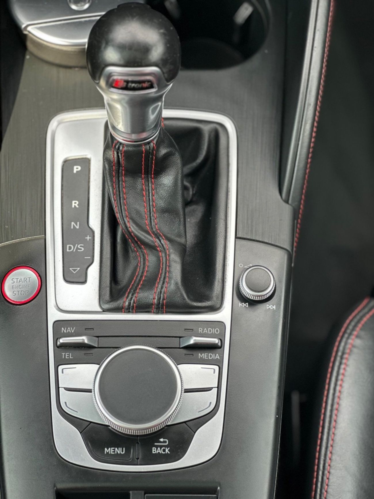 Audi S3 TFSI quattro 2.0L MODEL 2016 GCC CAR PERFECT  CONDITION INSIDE AND OUTSIDE FULL OPTION SUN ROOF LEAT