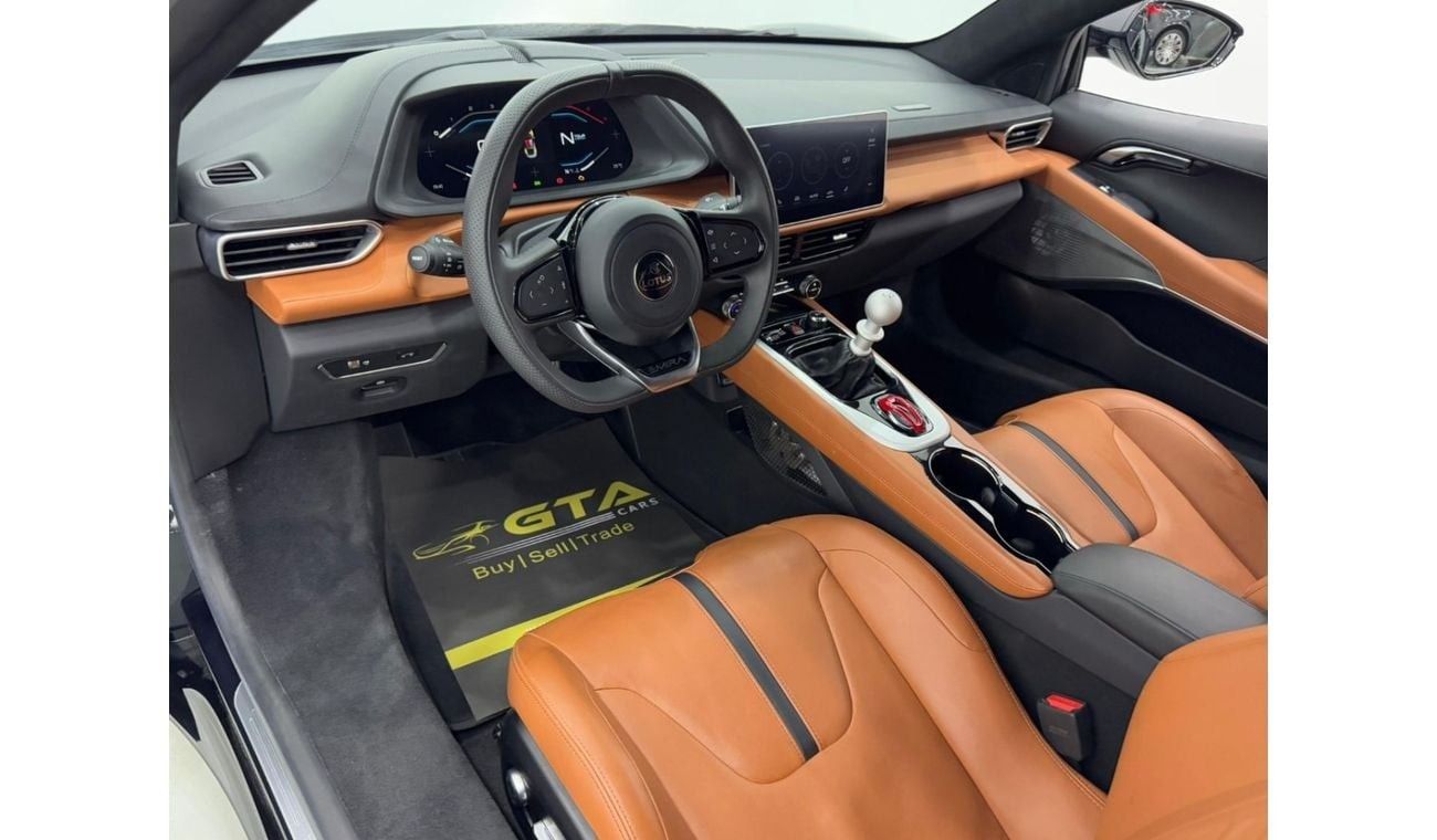 Lotus Emira 2023 Lotus Emira V6, Lotus Warranty + Service Pack, Very Low Kms, Manual Transmission, GCC