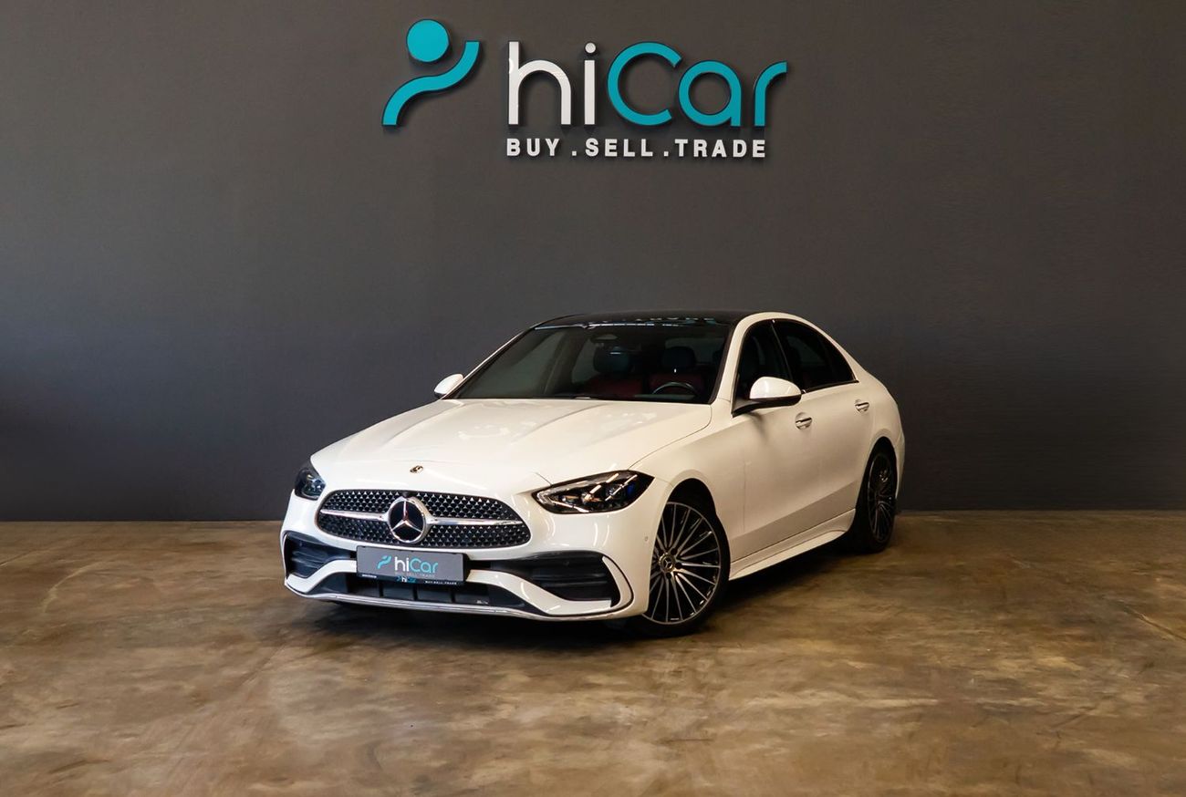 Mercedes-Benz C 200 Premium 2.0LAED 2,874 pm  • 0% Downpayment • Mercedes C200 Premium • Agency Warranty