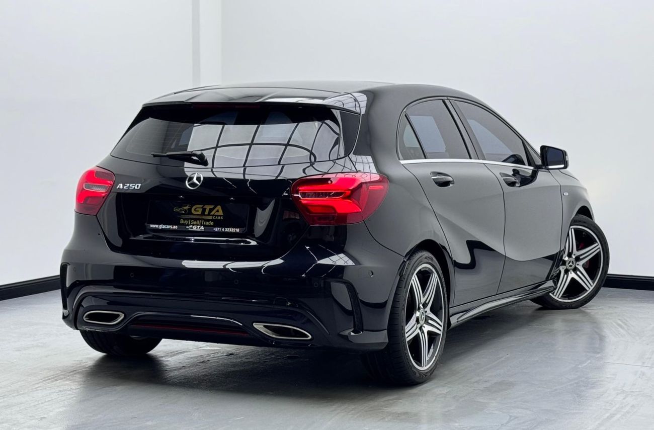 مرسيدس بنز A 250 std 2.0L (221 HP) 2018 Mercedes A250, Warranty, Full Service History, Excellent Condition, GCC