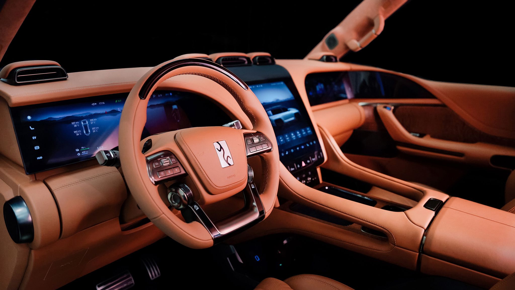 Yangwang U8 interior - Steering Wheel