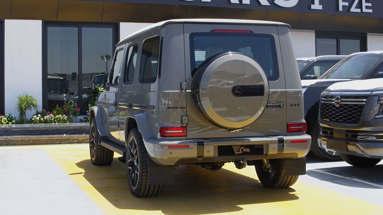 مرسيدس بنز G 63 AMG MERCEDES AMG G 63 NARDO GREY DOUBLE NIGHT PACKAGE
