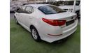 كيا أوبتيما خليجي 2014 لون ابيض داخل بيج رقم 2 رنجات  أنوار ضباب راديو FM مثبت سرعه حساسات لاتحتاج الي مصاريف
